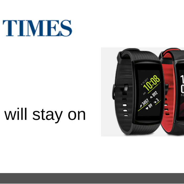 11 NOV 2015: Why fitness trackers will stay on people's wrists