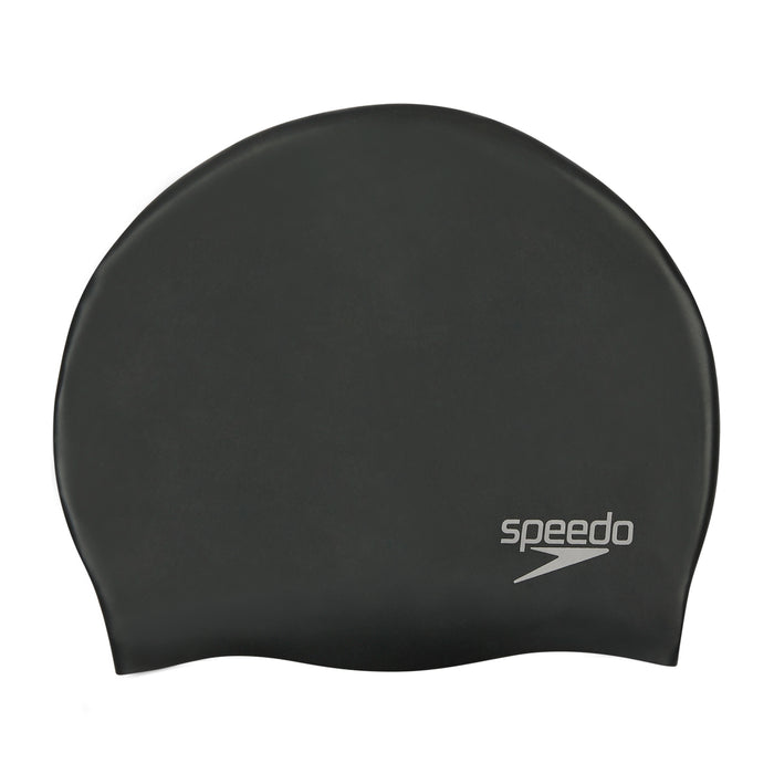 Speedo Plain Moulded Silicone Cap