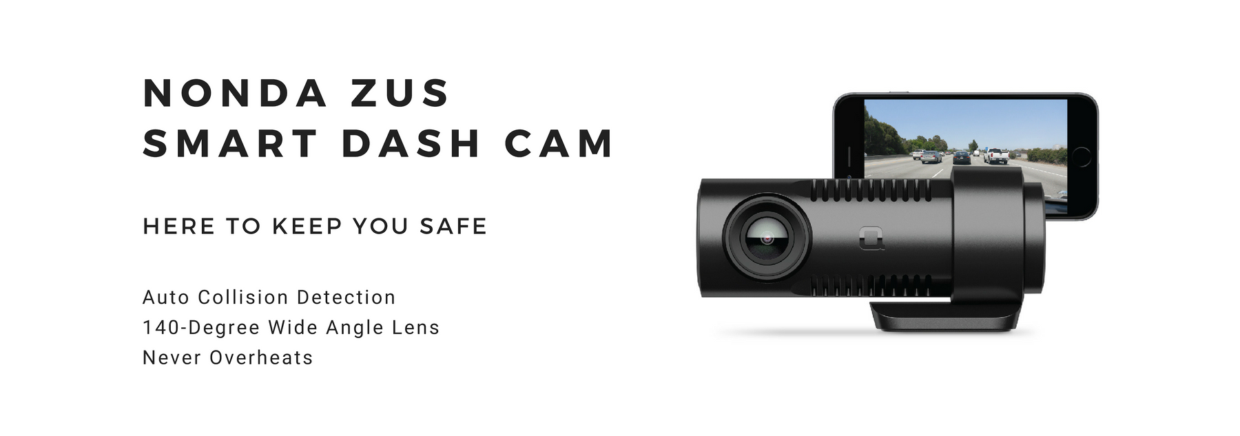 Protect you and your family with Nonda ZUS Smart Dash Cam for a better and safer new year!