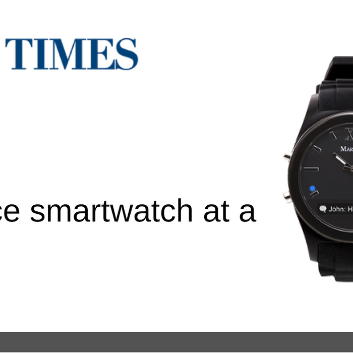 25 JUL 2014: Martian Notifier - Nice smartwatch at a reasonable price