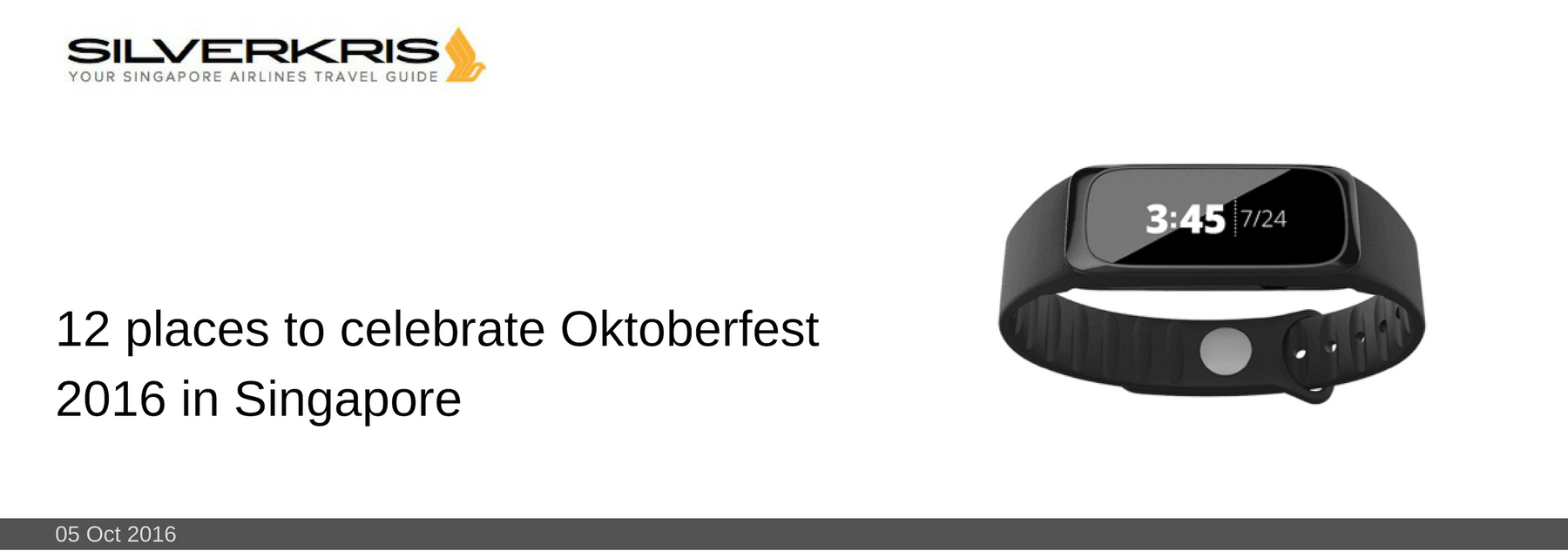 05 OCT 2016: 12 places to celebrate Oktoberfest 2016 in Singapore