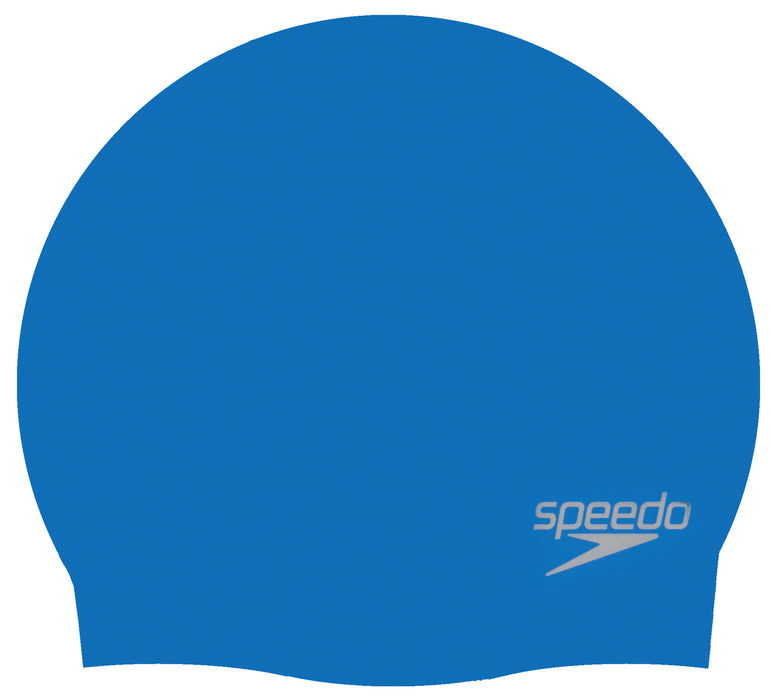 Speedo Plain Moulded Silicone Cap