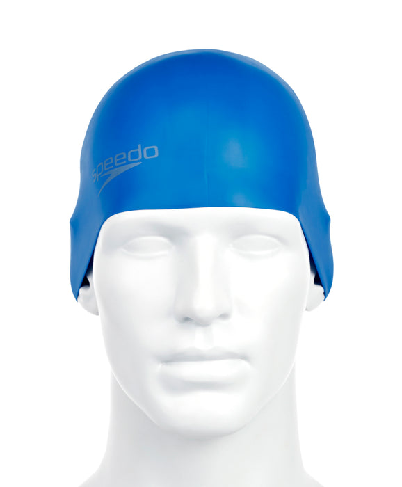 Speedo Plain Moulded Silicone Cap