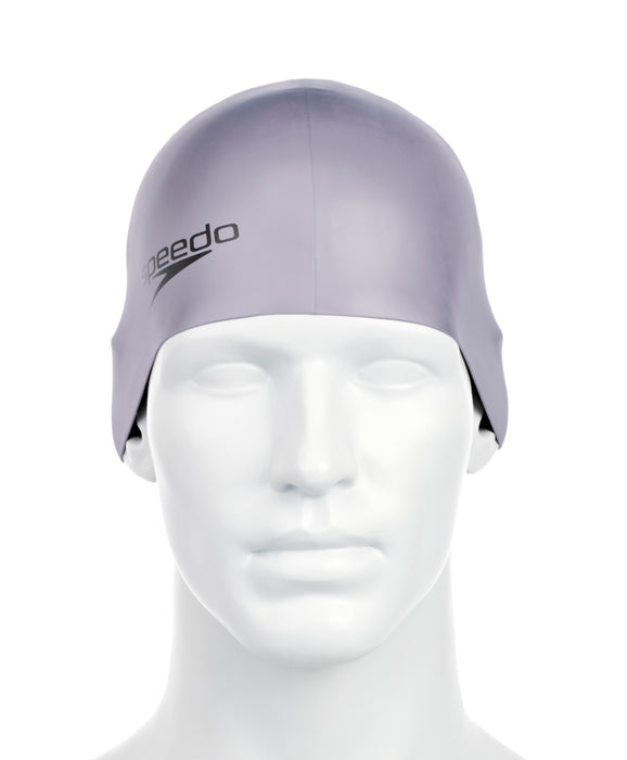 Speedo Plain Moulded Silicone Cap