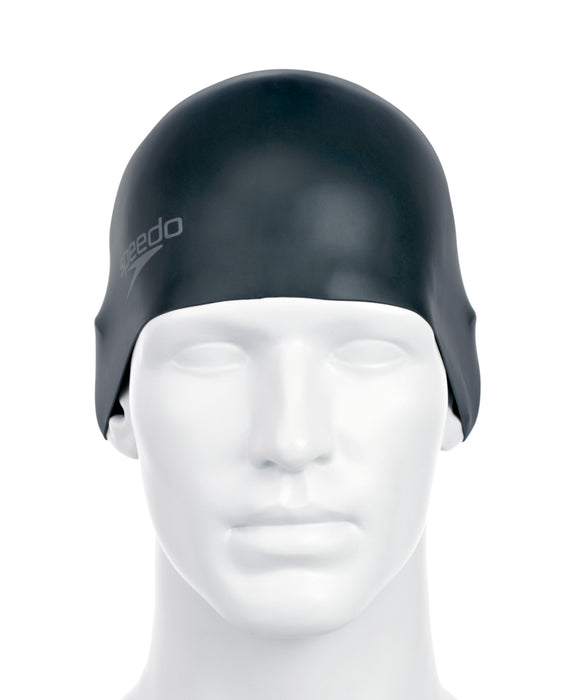 Speedo Plain Moulded Silicone Cap